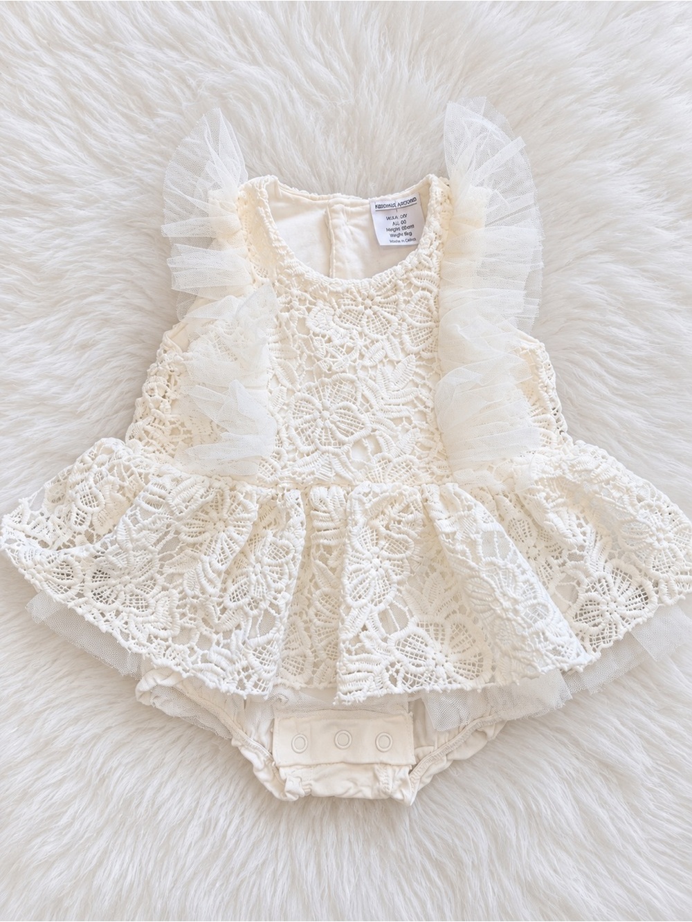 Lace Baby Romper